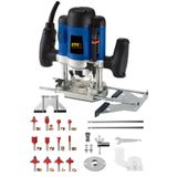 Staxx Power Germany 3500 Watt 6 Kademe Devir Ayarlı Dikey Formika Freze Makinesi 8 mm Pens + 12 Adet Uç Seti