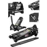 Staxx Power Hidrolik Ağır Hizmet Tipi Alçak Şase 3 Ton Kapasiteli Güçlendirilmiş Çift Piston Garaj Krikosu 47Cm