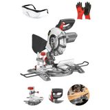 Staxx Power Hybrid Motor 210MM Açılı Kesme Ahşap Sunta Kesme Gönye Kesme Makinesi 1800 Watt + Eldiven Gözlük