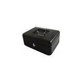 Staxx Power Staxx Anahtarlı Anahtarlı Çelik Kasa Büyük Boy Bozuk Para Kasası Nakit Kutusu Cash Box 9X18X25 cm
