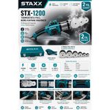 Staxx Power Termostatlı Pvc Boru Kaynak Makinesi 1000W Profesyonel Pprc Kaynak Seti 20-63MM 6pafta Metal Çantalı