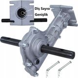 Staxx Power Tırpan Çapa Aparatı Gövdesi 28 mm 9 Diş - Ot Çalı Tırpanı Şanzıman Bağlantısı