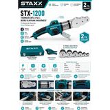 Staxx Power Usta Serisi Pvc Boru Kaynak Makinesi 1000W 20-63MM Tam Set Profesyonel Boru Kaynak Makinesi Ayarlı