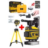Staxx Power Xtech 12 Köşe 360 Derece Yatay Dikey Çapraz Çizgi Kumandalı Ve Çantalı Lazer Metre Hizalama + Tripot