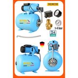 Staxx Power Yüksek Basınçlı 1.5 Hp Jet Su Pompası 24 Litre Yatay Küre Tanklı Otomatik Hidrofor Set
