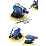 STAXX POWER Yüksek Devirli Havalı Orbital Zımpara Polisaj Araç Metal Düzey Temizleme Makinesi - 150MM ST1512HZ