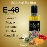 Stay Bless E-48 (Muadil - Gio Arman - Stronger With U) Erkek Parfüm 30 ml