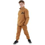 Stay Cool Oversize Erkek Çocuk Hardal Eşofman Takım - 9 - 11 Yaş