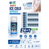 Stay Safe Buz Etkisi, Pürüzsüz Sonuç: Acısız Lazer Deneyimi 150 ML Soğutucu Sprey