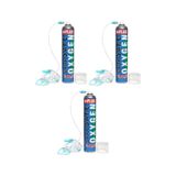 Stay Safe Oksijen Plus Oksijen Tüpü 3 x 165 G