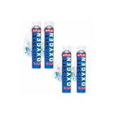 Stay Safe TAŞINABİLİR OKSİJEN TÜPÜ PLUS+ MASKELİ 4 ADET