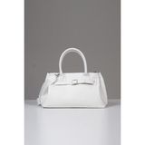 staybeautiful Kadın Kosta Deri Shopper Çanta Beyaz