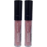 Staylong Lipcolor-Kissproof – Uzun Süre Kalıcı Lipgloss- Me Mocha 5 ml 331 2li Paket - Option-1