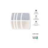 STAYPURE Aktif Karbon Yedek Filtre 4 Adet (KPF-10547 Su Pınarı Uyumlu)