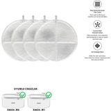 STAYPURE Aktif Karbon Yedek Filtre 4 Adet (Xenon X8650 Su Pınarı Uyumlu)