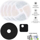 STAYPURE Su Pınarı Aktif Karbon Yedek Filtre 4 Adet Paslanmaz Çelik Su Pınarı Uyumlu