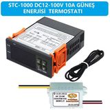 Stc-1000 Dc12-100V 10A Güneş Paneli Termostatı