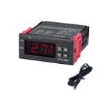 STC-1000 Dijital Sıcaklık Kontrolörü Termostat AC 220V Isıtma Soğutma Kontrolörü STC1000 TERMOSTAT