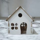 Std Ahşap Dekoratif Kedi Evi