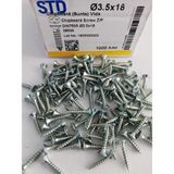 STD Sunta Vidası 3.5x18 Ölçüde 1000 Adet Büyük El Paketinde Dayanıklı Vida - 3,5 x 18 cm