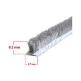 Std Sürme ve Cam Balkon Kıl Fitil Gri 20 Metre 6,7x6,5 mm Su Geçirmez Yalıtım Malzemesi
