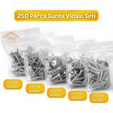 Std Vidahane Suntavida Seti - 1BW-Beyaz - 16MM-18MM-30MM-40MM-50MM