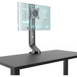 STD2101B 17"-32" Ergonomik Yükseklik Ayarlı Tek Monitör Standı, 8kg Taşıma Kapasitesi, Vesa, 3
