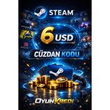 Steam 6 USD Cüzdan Kodu