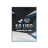 Steam Wallet Card 10 Usd Şeffaf
