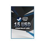 Steam Wallet Card 15 Usd Şeffaf