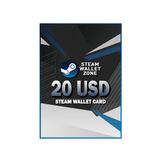 Steam Wallet Card 20 Usd Şeffaf