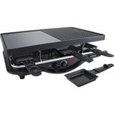 Steba Döküm Raclette Rc 28, 8 Tava - Siyah