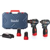 Stech Akülü 2 Makineli Set