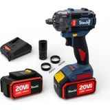 Stech-End Akülü Darbeli Somun Sıkma 4.0 Ah 20V SX35