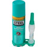 Steel Hızlı Yapıştırıcı 100 ml Sıvı Formda Metal, Ahşap, Plastik ve Kauçuk İçin Uyumlu