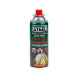 Steel Kamp Gazı 400 ml CK-7153 Model Kartuş Tüp, Tüm Pürmüz Başlıkları ile Uyumlu - yok