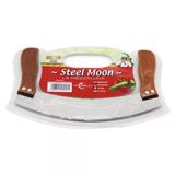 Steel Moon Çift Ahşap Saplı Zırh Bıçak Kesici - Doğrayıcı 24 X 14 X 1,5 Cm (Timya/Go1395) 200141