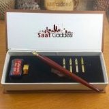 Steel Pen Ahşap Divit Kaligrafi Kalem Seti