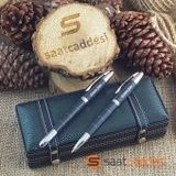 Steel Pen İsme Özel 2 Li Desenli Metal Kalem Seti