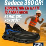 Steel Power Kompozit Spor Iş Ayakkabısı - 41 NO