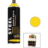 Steel Sprey Boya 200ML Sarı - 12'li Paket