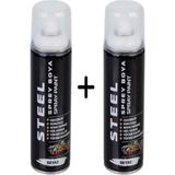 STEEL Sprey Boya 400ml Beyaz ST-0529 0529 4688 9876-2 ADET ERPİLSAN ELEKTRONİK