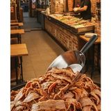 SteelAndArt Döner Küreği 304 Kalite Paslanmaz Çelik - Metal Gri