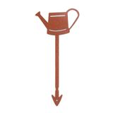 STEELDECO Saksı Dış Mekan Heykelleri Toz Boya Kaplama Gardenpot Pick- Çelik Sulama Can A