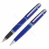 Steelpen 0025-DT Planet Mavi Dolma-Tükenmez Kalem Seti