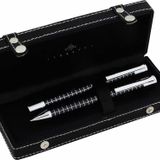 Steelpen 1008 Active Siyah Dolma-Tükenmez Kalem Seti