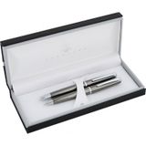 Steelpen 2358 Satürn Füme Dolma-Tükenmez Kalem Seti
