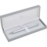 Steelpen 292T Tükenmez Kalem Desenli Krom