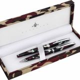 Steelpen 669T Kamuflaj Dolma-Tükenmez Kalem Seti
