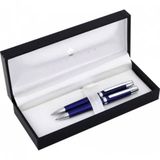 Steelpen 800-2 Serra Mavi Dolma-Tükenmez Kalem Seti